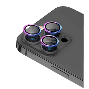 Uniq Optix Iphone 15 Pro 6.1 Aluminium Camera Lens Protector - Iridescent (Iridescent)