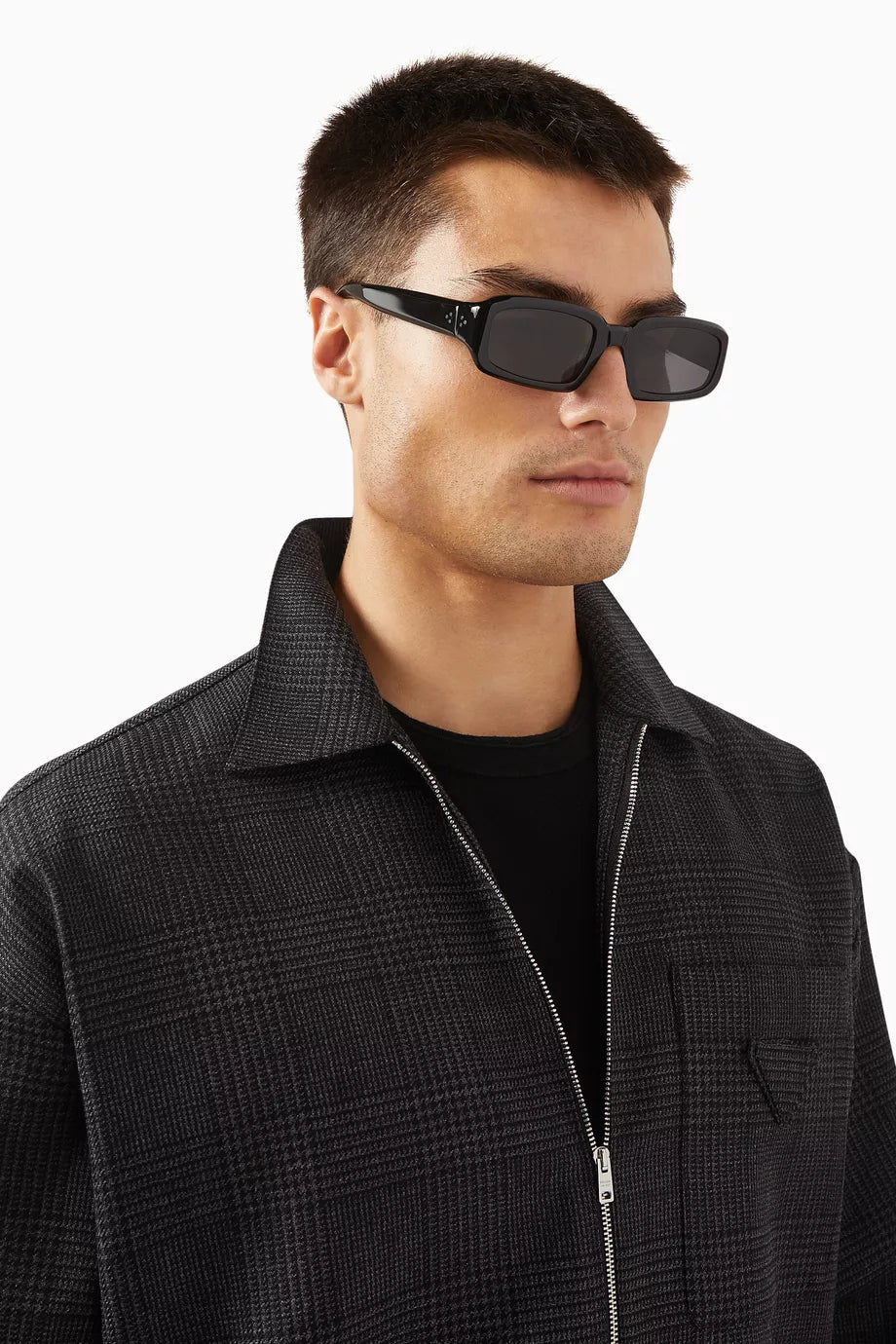 BLACK ACETATE BLACK LENS PT-5001 - MEKTOUB