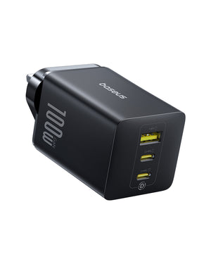 Baseus EnerFill FE11 Fast Charger 2C+U 100W - Cosmic Black