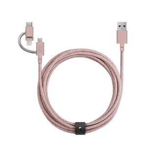 Native Union Belt Cable Universal 2M - Rose