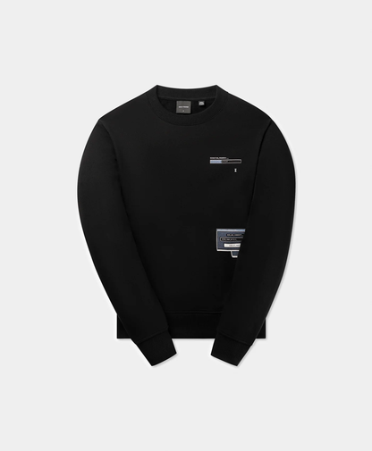 Daily Paper Pop Up Sweater, Black