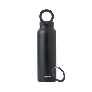 Ringo Water Bottle 32 Oz Screw Lid / Booster Ring - Black