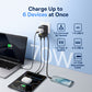 Baseus EnerCore CG11 Universal Travel Adapter with Retractable USB-C Cable 70W