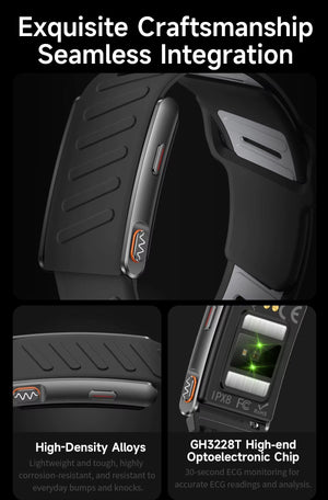 Trackfit Ultra Smart Band – Fitness & Health Tracker – Black