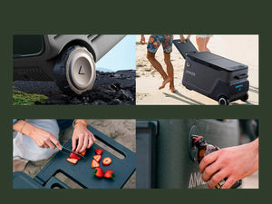 Anker EverFrost Powered Cooler 50 -Black+Green