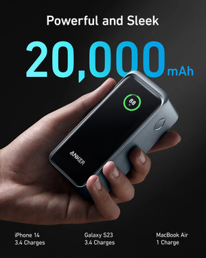 Anker Prime 20,000mAh Power Bank (200W) -Black