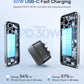 Baseus Palm Fast Charger 1C 30W UK Cluster Black (with Baseus Cable USB-C to USB-C 60W)
