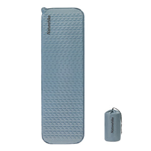 وسادة Naturehike Yugu القابلة للنفخ تلقائيًا وخفيفة الوزن للغاية - زرقاء كبيرة (196 × 65 × 3.5)