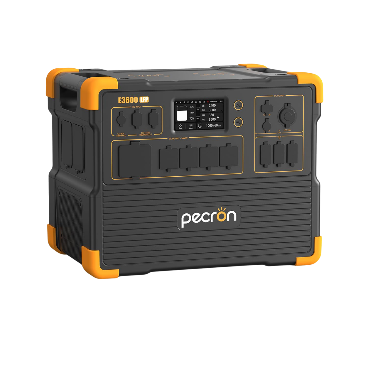 PECRON E3600LFP Portable Power Station 3072Wh / 3600W