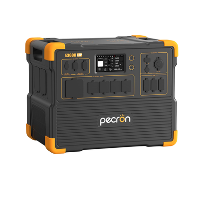 محطة الطاقة المحمولة PECRON E3600LFP بسعة 3072 واط ساعة / 3600 واط