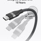 Anker USB-C to USB-C Cable 240W (Upcycled-Braided) (0.9m/3ft) -Black