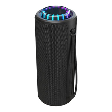 LZEL Aquilasonus Elite Portable Bluetooth Speaker with Vibe Lights – Black