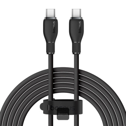 Baseus Pudding Series Fast Charging Cable With High-Speed Data Transmission Type-C to Type-C 100W 5A 1.2M - Black