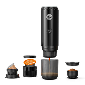 iCafilas Portable Espresso Maker - Black