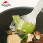 Naturehike Titanium Alloy Outdoor Travel Folding Fork&Spoon - Titanium
