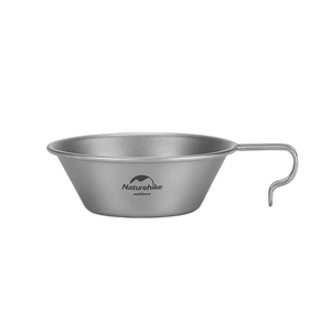 Naturehike hanging Ttitanium bowl 300ml - Silver