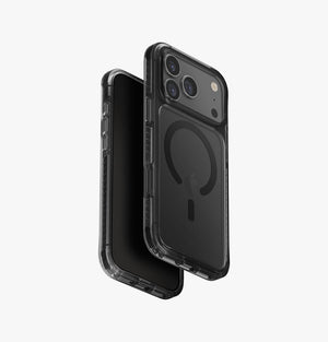 Uniq Hybrid Iphone 17 Pro Max (2025) 6.9 Magclick Charging Combat - Carbon Black