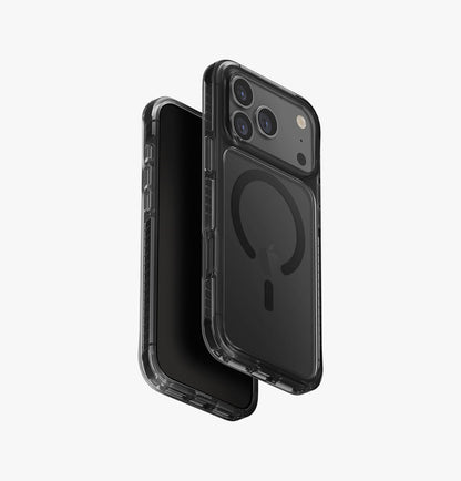 Uniq Hybrid Iphone 17 Pro Max (2025) 6.9 Magclick Charging Combat - Carbon Black