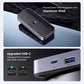 UGREEN CM662 USB 3.0 Switch 2-in-4 Switch + 2x USB-A Cable - Black