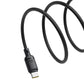 Baseus Silky Series Fast Charging Cable Type-C to Type-C 100W 1m Cluster Black