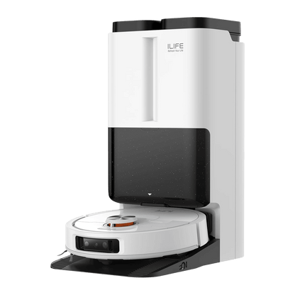 مكنسة كهربائية روبوتية ILIFE T60s - أبيض