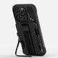 AULUMU G03 Multi-Tool Magnetic Metal Wallet Leather Cover - Carbon Fiber