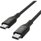 Belkin Boostcharge Usbc To Usbc Braided Cable 100W Pd 2M Black