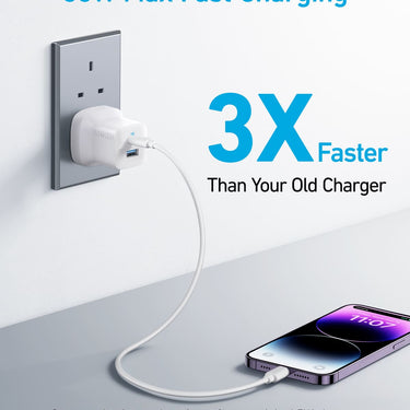 Anker 323 Charger (33W)  -White