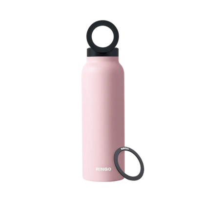 Ringo Water Bottle 32 Oz Screw Lid / Booster Ring - Pink