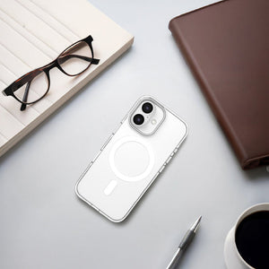 LZEL MagCrystal Groove Case for iPhone 17 Pro – Clear