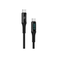 Smartix Premium USB-C to USB-C Fast Charge Cable with Display 100W