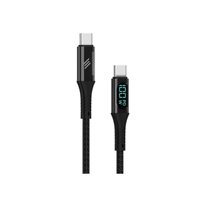 Smartix Premium USB-C to USB-C Fast Charge Cable with Display 100W