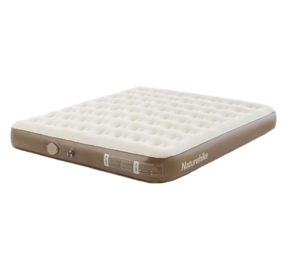Naturehike Chenjing C25 Built-in pump PVC Raised Inflatable Mattress 3 Man Khaki