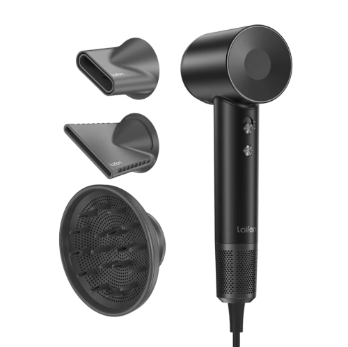 Laifen Swift Special High Speed Hair Dryer (3 Nozzles) - Matt Black