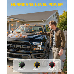 Fanttik BF10 Pro Ultra Compact Cordless Blower - Black