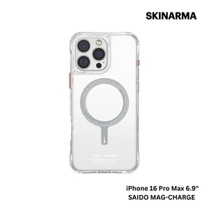 Skinarma iPhone 16 Pro Saido Mag-Charge Prime Edition - Titanium