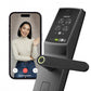 Lockly Vision Lux+ Mortise Edition Video Smart Lock - Matte Black