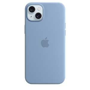 Apple iPhone 15 Plus Silicone Case with MagSafe - Winter Blue