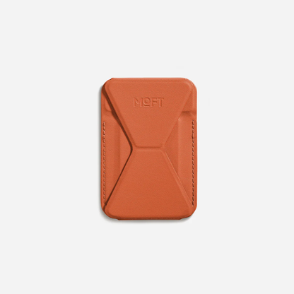 MOFT Snap-On iPhone Stand & Wallet Movas - Terracotta