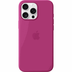 Apple iPhone 16 Pro Silicone Case with MagSafe - Fuchsia