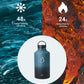 Buzio Trio Series Water Bottle with 3 Lids and Sleev 1.9L - Indigo Crush