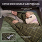 Naturehike Akino Double Sleeping Bag 220x160 - Dill Green