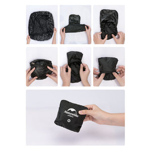 Naturehike Outdoor Bag Pack Cover Q-9B M(35-45L)- Black