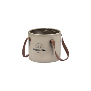 Naturehike foldable round bucket 10L - Light Brown