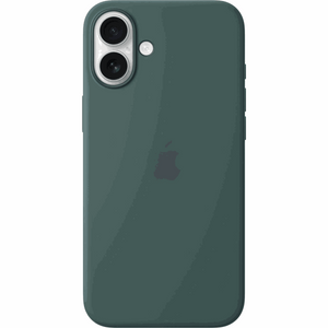 Apple iPhone 16 Silicone Case with MagSafe - Lake Green