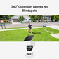 Eufy 3K Daul Cameras Pan and Tilt SoloCam S340 -Black+White