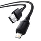 Baseus Silky Fast Charging Cable USB-A to Lightning 1m - Cluster Black