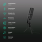 uRage Stream 700 HD USB Gaming Microphone - (00186019)