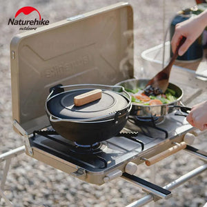 Naturehike Leyan 2 double head gas stove - khaki