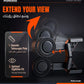 حامل السيارة المغناطيسي من بورودو قابل للتعديل 360 درجة - أسود